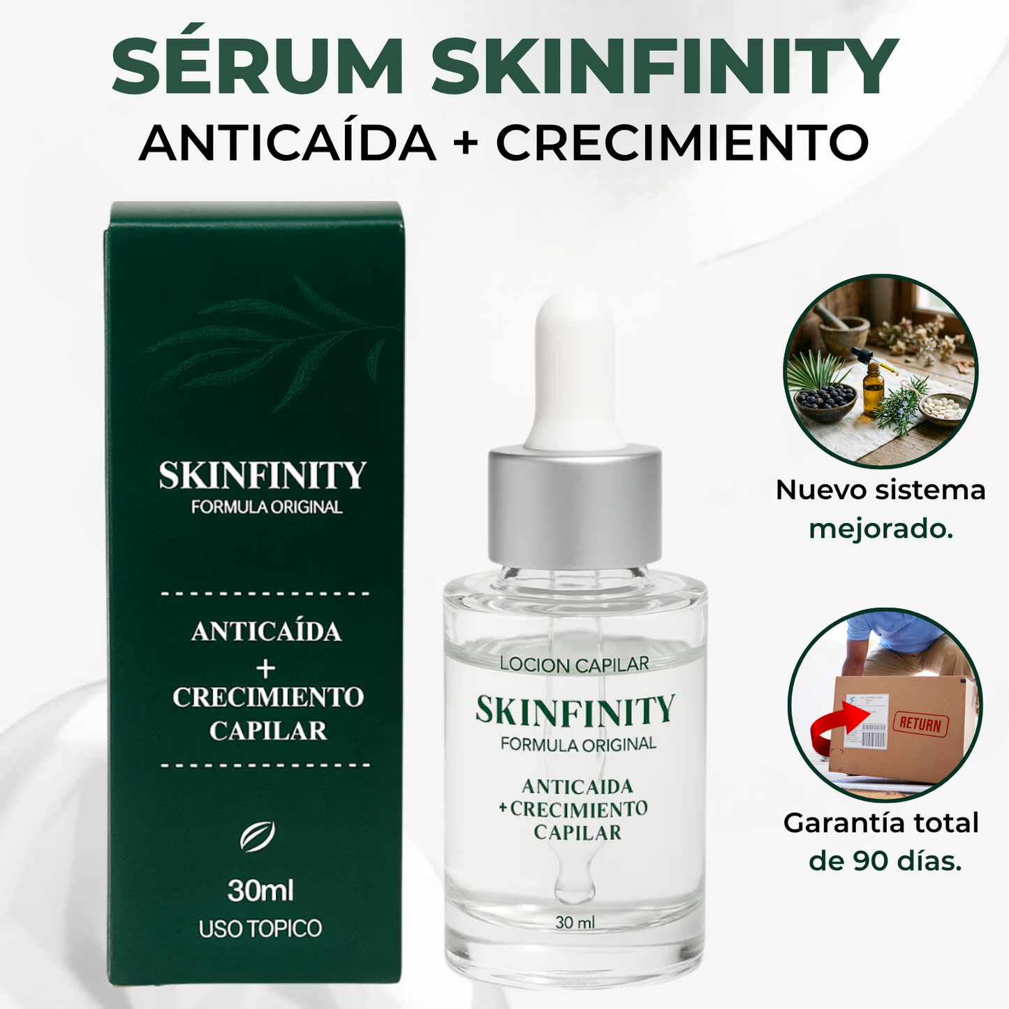 Serum Anticaída Triple Acción Skinfinity®